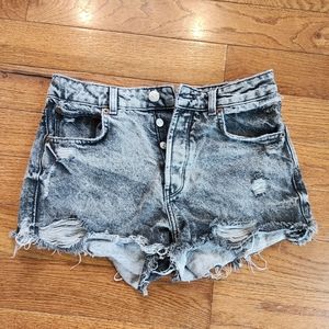 Zara Distressed Denim Jeans